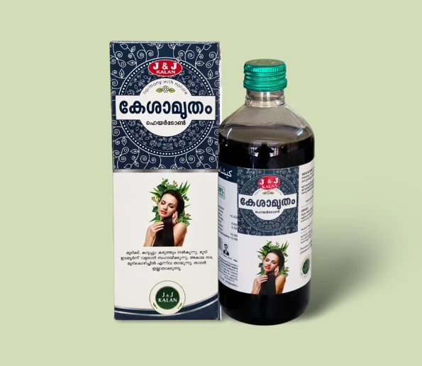 Kesamrutham Hair Tone 200 ml - J & J Kalan Pharmacy (P) Ltd Kerala Herbal Hair Oil